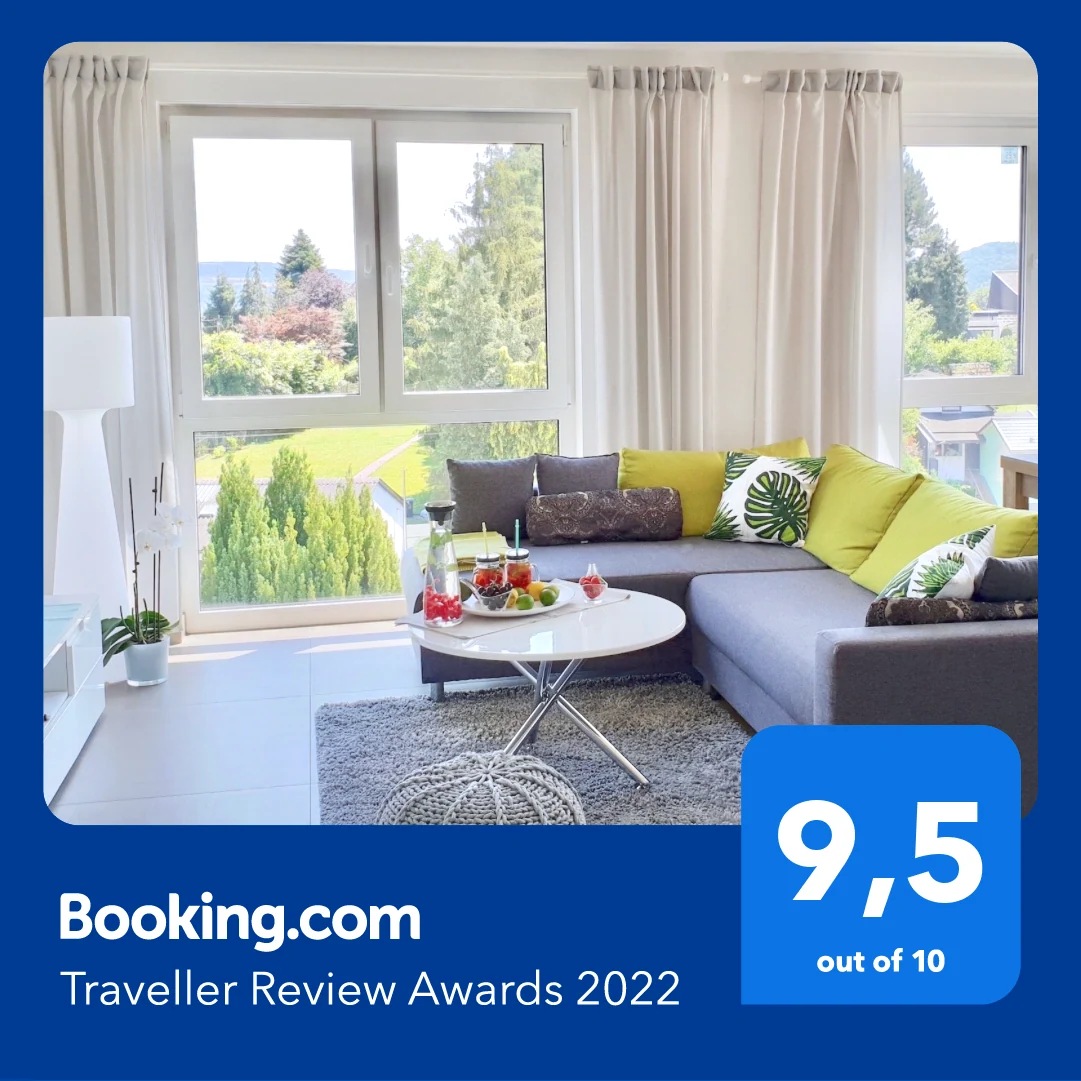 Booking.com Traveller Review Awards 2020: Ferienwohnung Saartal 9,6 von 10